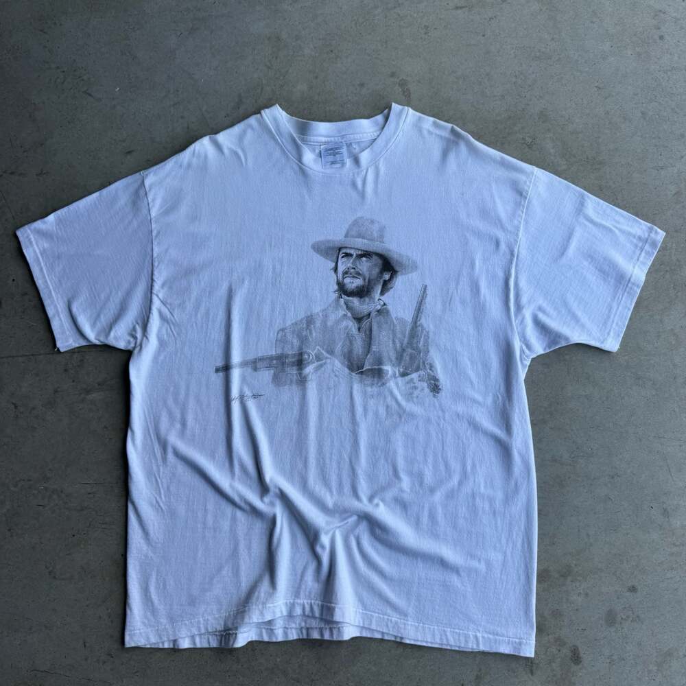 Vintage 90s Clint Eastwood The Outlaw Josey Wales Graphic T-Shirt